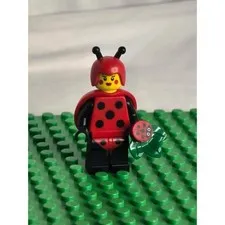 LEGO Ladybug Girl Minifigure - Limited Addition Collectible - Col377 Series 21