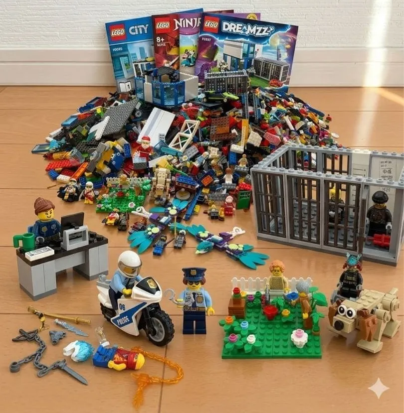 LEGO Minifigure Lot CITY Set Bulk Sale