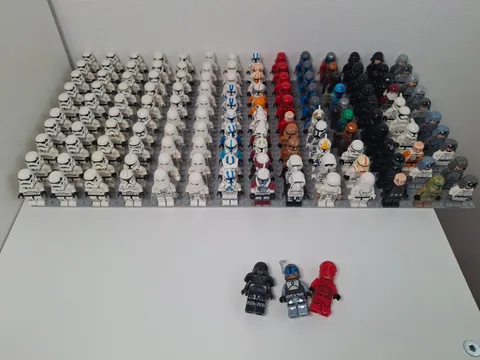LEGO Star Wars 143 Minifigures Bundle - Trooper - New & Used