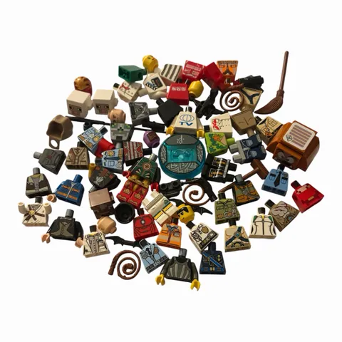 LEGO Huge Lot Of Minifigure Parts And Accessories Heads Torsos Etc