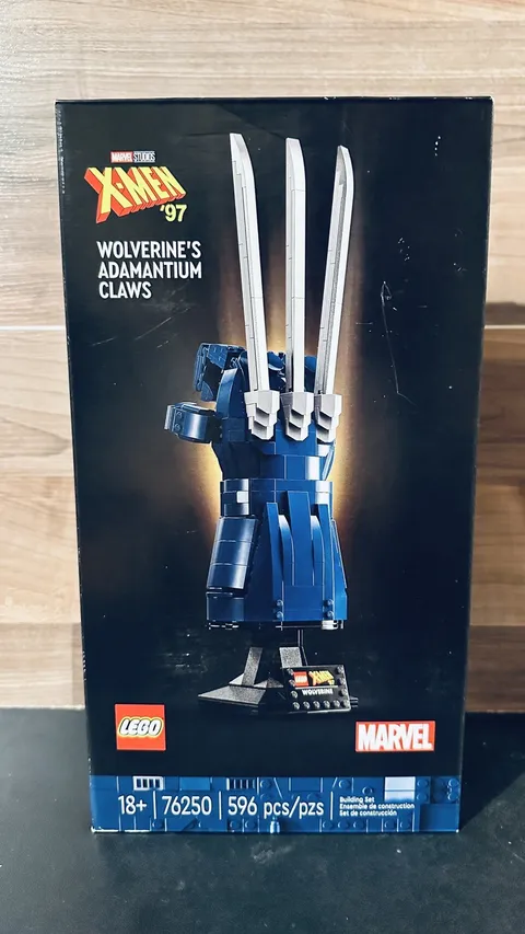 New in Box Lego X-MEN '97 Wolverine's Adamantium Claws #76250 Unsealed 596 PCS.