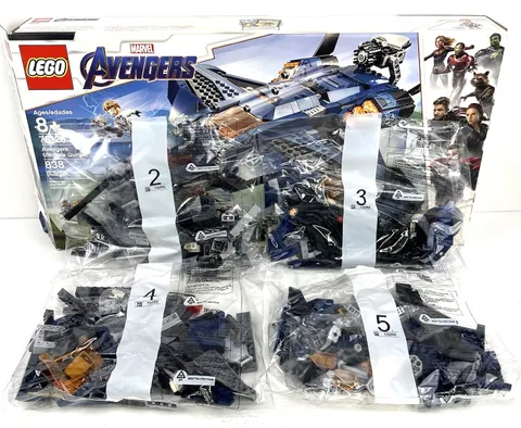 LEGO 76126 Avengers Ultimate Quinjet  Bags 2-5 FOR PARTS ONLY Replacement w/box