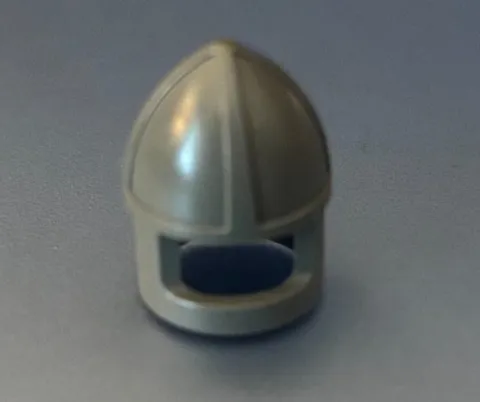 LEGO Gray Minifigure Helmet Castle Chin Guard