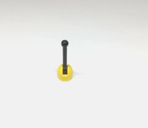 4 X LEGO Antenna Small Base with Lever (4592 / 4593)