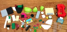 80PC LOT GENUINE LEGO CAR BLOCKS BRICKS PARTS 87637 6157 11650 303