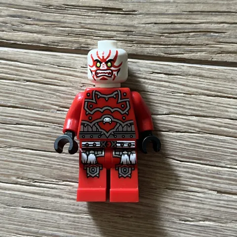 Authentic LEGO Ninjago Minifigure General Kozu Body Head Incomplete NJO0074
