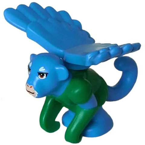 new LEGO Wicked Flying Monkey, green and dark-azure