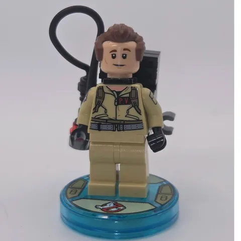 LEGO Dimensions Dr Peter Venkman Minifigure Tan Excellent Cond. Minifig