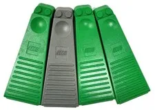 Lot of 4 Lego Wide Brick Separator 6007 Green & Dark Gray Vintage Rare!
