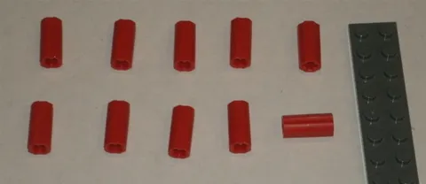LEGO NEW Red Axle Connector (10x) 4513174 Brick 59443