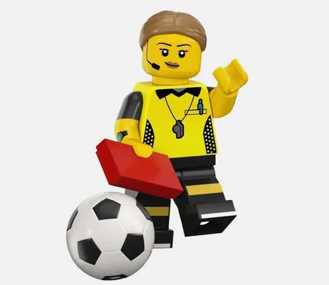 LEGO Minifigures Series 24 Collectible 71037 - Football Referee - OPENED BAG