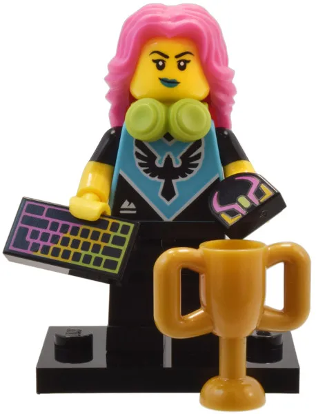 New/Complete LEGO® Collectible Minifigures Series 25, col25-2 - E-Sports Gamer