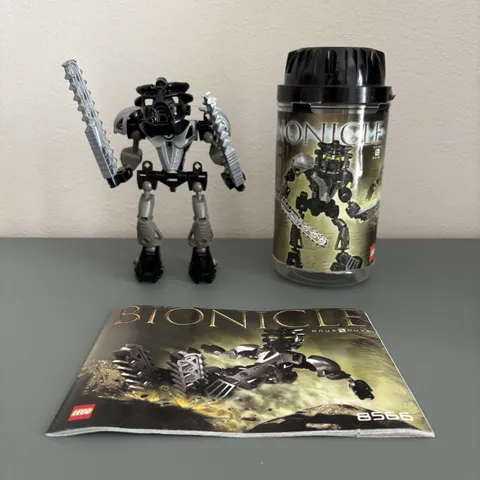 LEGO BIONICLE TOA NUVA - ONUA NUVA - 8566 - COMPLETE WITH MANUAL AND BOX