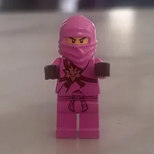 LEGO Ninjago pink Zane minifigure