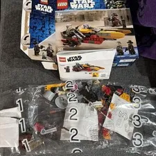 LEGO Cobb Vanth’s Speeder Star Wars 75437 Bricks Only** No Minifigures