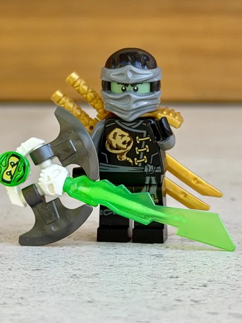 LEGO Minifigure Ninjago Skybound Ghost Cole & Djinn Blade njo201 njo0201 70604