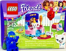 LEGO 41114 Friends Party Styling New Sealed Retired Cat Kitten NISB