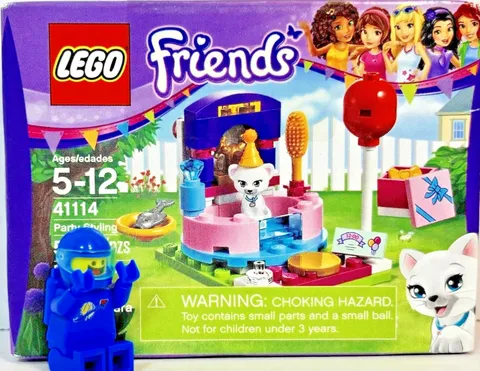LEGO 41114 Friends Party Styling New Sealed Retired Cat Kitten NISB