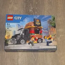 LEGO City 60404 Burger Truck 194 Pieces NEW Sealed 2024 Food Truck Set