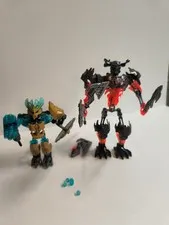 LEGO BIONICLE Mask Maker vs. Skull Grinder 70795 Incomplete