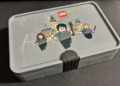 LEGO Harry Potter Gray Compartment Box with 8 Compartments Portable