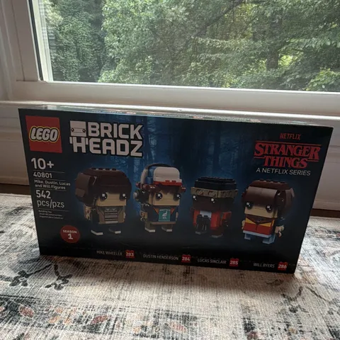 LEGO BrickHeadz Stranger Things Season 1 Set 40801 Netflix 542 pcs