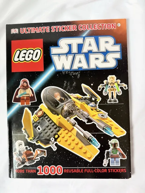 LEGO -  Star Wars ULTIMATE STICKER COLLECTION Book  (1000+ stickers) - NEW!