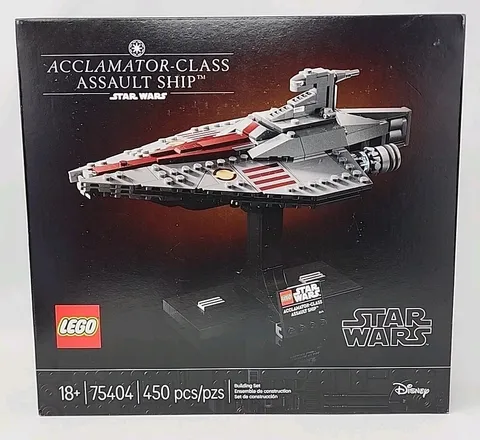 LEGO Star Wars Acclamator-Class Assault Ship Buildable Spaceship Toy Model 75404