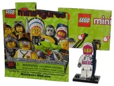 LEGO Series 3 Snowboarder Girl (2011) MiniFigure Toy Figure