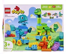 Lego: Duplo - 3 In 1 Dinosaur In Wheels (10451)