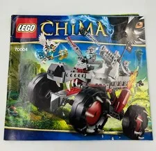 Lego Chimas 70004 Instructional Manual Only 2013