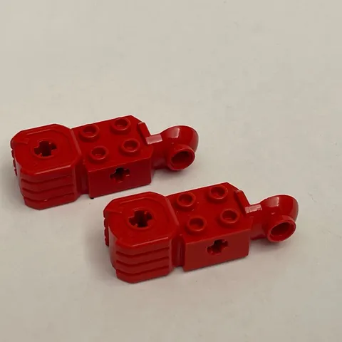 Lego 44731 Red Replacement Add-on Pieces Parts Lot of 2
