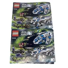 LEGO Galaxy Squad Galactic Titan 70709 Instruction Books 1 & 2 Retired