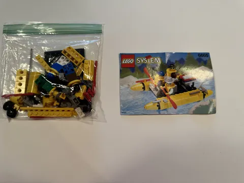 LEGO Town: River Runners (6665) Completely Built w/Manual Rare Set Fast Shipping