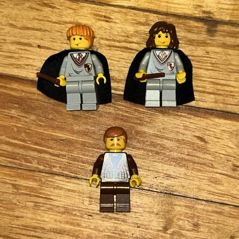 Vintage Lego Harry Potter Minifigure Lot Ron, Hermione, & Vernon Dudley