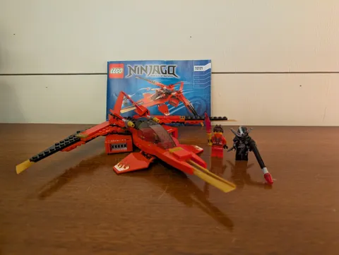 LEGO 70721 NINJAGO Kai Fighter, 100% COMPLETE + MANUAL, ALL parts VERIFIED
