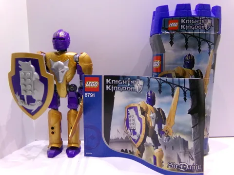 LEGO Knights' Kingdom Sir Danju 8791 Complete with Instructions and Canister