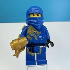 LEGO Ninjago Jay DX Blue Dragon Suit Ninja Minifigure Njo016 2521 2519
