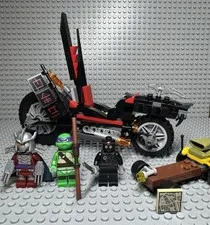 LEGO Teenage Mutant Ninja Turtles 79101 Shredder’s Dragon Bike 99.9% Complete