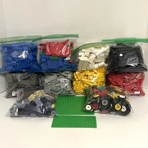 LEGO Bulk Lot Over 4.5 Lbs Mixed Bricks Parts Pieces Tires Accessories