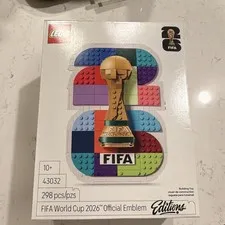LEGO FIFA World Cup 2026 Official Logo Exclusive SetLimited Edition - New Sealed