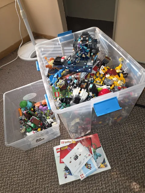 Over 30 Lbs Of LEGO - blocks, Mini Figures, Amd More!!!