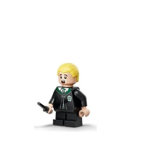 LEGO Draco Malfoy Minifigure + Wand 76473 Harry Potter Hogwarts East Wing
