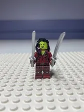 LEGO Marvel Guardians of the Galaxy sh0124 Gamora Dark Red Suit Minifigure 76021