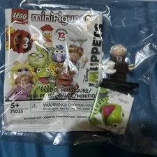 LEGO #9 Waldorf New Muppets 71033 Minifigures Limited Ed. Mini Fig Loose Tea