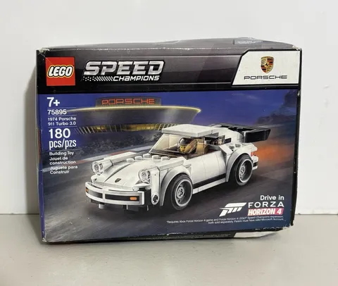 LEGO Speed Champions 1974 Porsche 911 Turbo 3.0 75895 SEALED Box squished a bit.