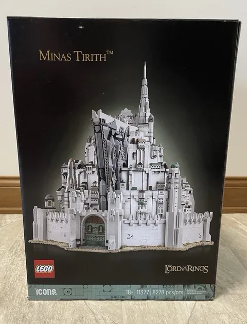 LEGO 11377 Lord of the Ring: Minas Tirith BUILD ONLY. No Minifigs