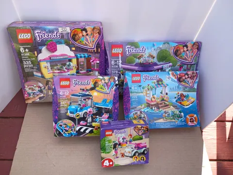 LEGO Friends 5 Piece Bundle 41366 41336 41348 41376 41439 Sealed