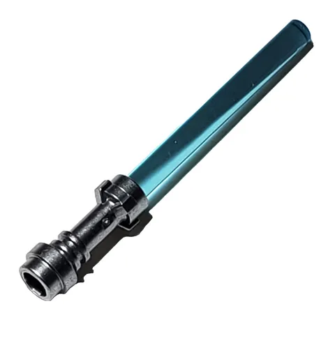 Translucent Light Blue Lego Star Wars Light Sabor Minifigure Accessory