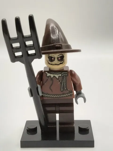DC Superheroes Scarecrow Custom Lego Minifigure 10937 Batman Arkham Asylum